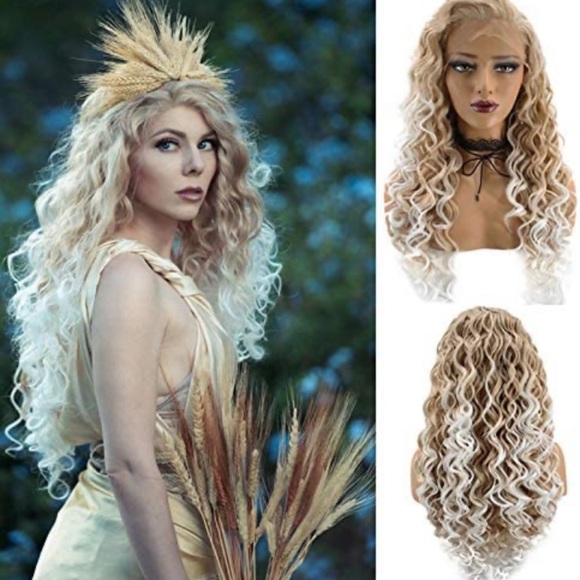 Short Kinky Curly Lace Front Wig